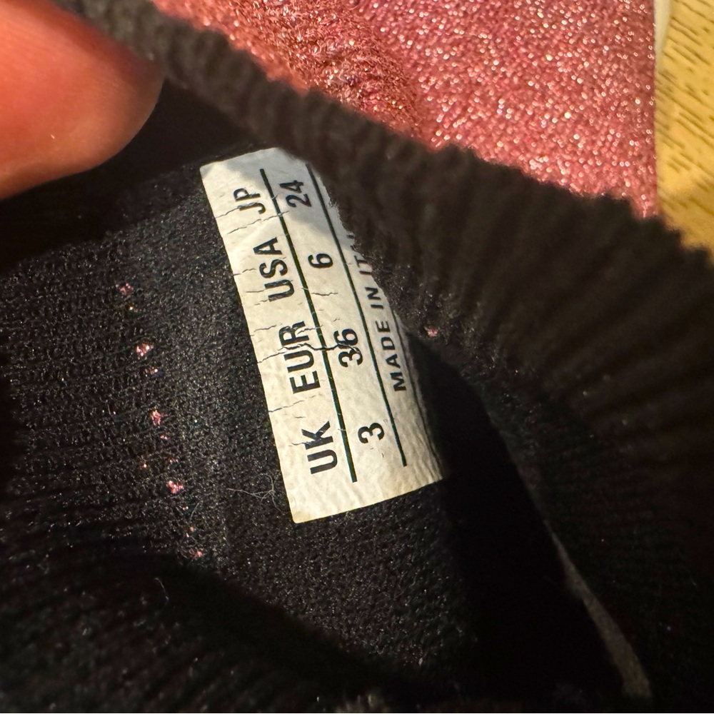 Balenciaga speed sneaker sparkle pink size 36